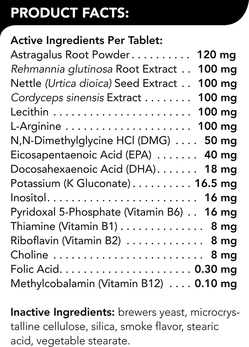 VETRISCIENCE Renal Essentials Kidney Supplement for Dogs – Kidney and Urinary Tract Support, Dog Kidney Supplement with Astragalus Root, Nettle and Herbs, UT Health Kidney Support