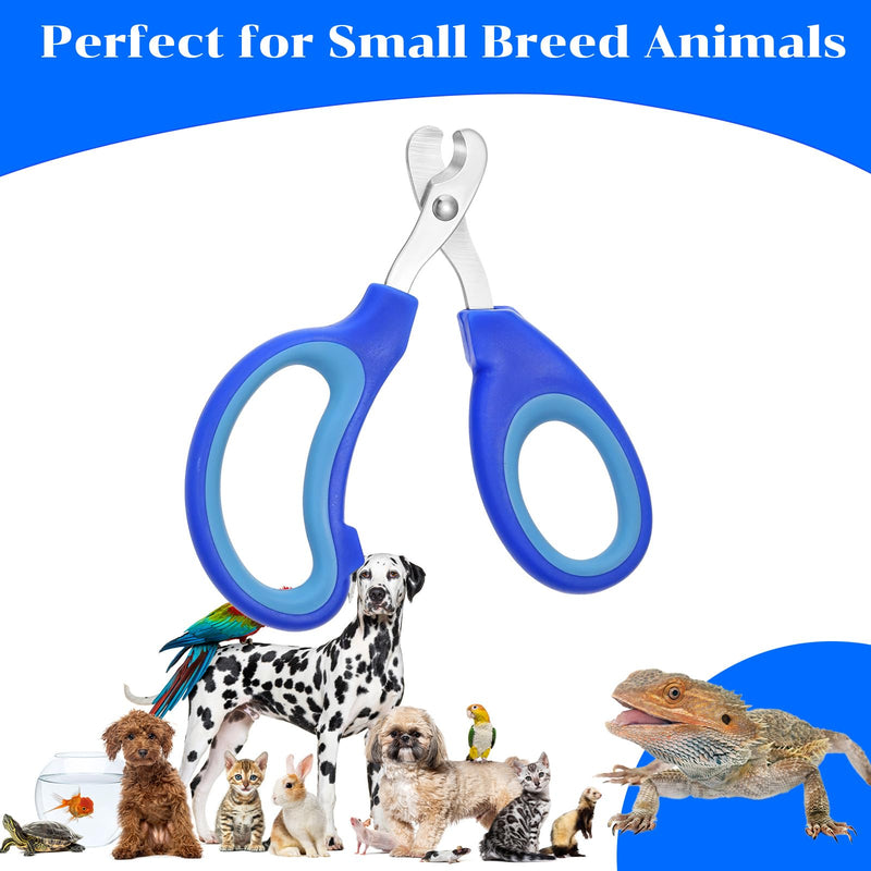 Pet Toe Nail Clippers,Stainless Steel Professional Nails Care Products for Bird,Squirrel,Cat,Dog,Guinea Pig,Rabbit,Turtle,Bearded Dragon,Small Reptile Clippers - PawsPlanet Australia