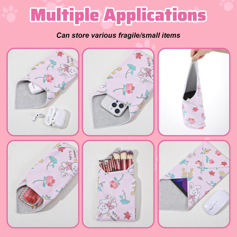 13.78 Cat Grooming Wrap Self-Adhesive Cat Wrap for Cutting Nails Cat Burrito Wrap to Anti-Runaway Scratch Bitten Cat Swaddle Wrap Blankets for Indoor Cats Rabbit Style - PawsPlanet Australia