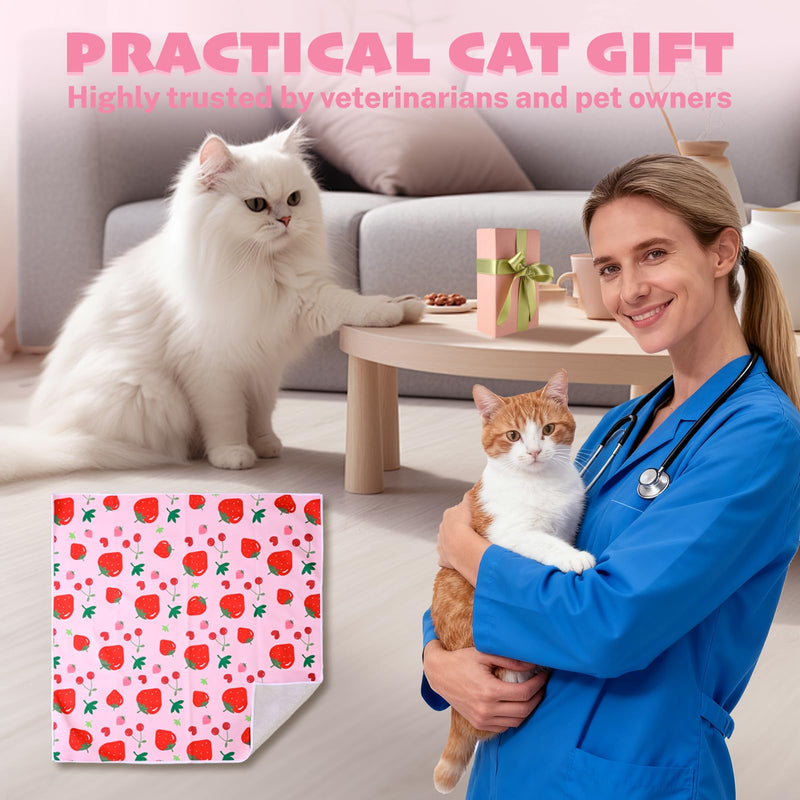 27.6 * 27.6 Inch Cat Grooming Wrap, Cat Wrap for Cutting Nails Cats Restraint for Nail Clipping Cats Swaddle Wraps for Medicine, Nail Clipping, Teeth Brushing, Ear Cleaning 27.6*27.6 - PawsPlanet Australia
