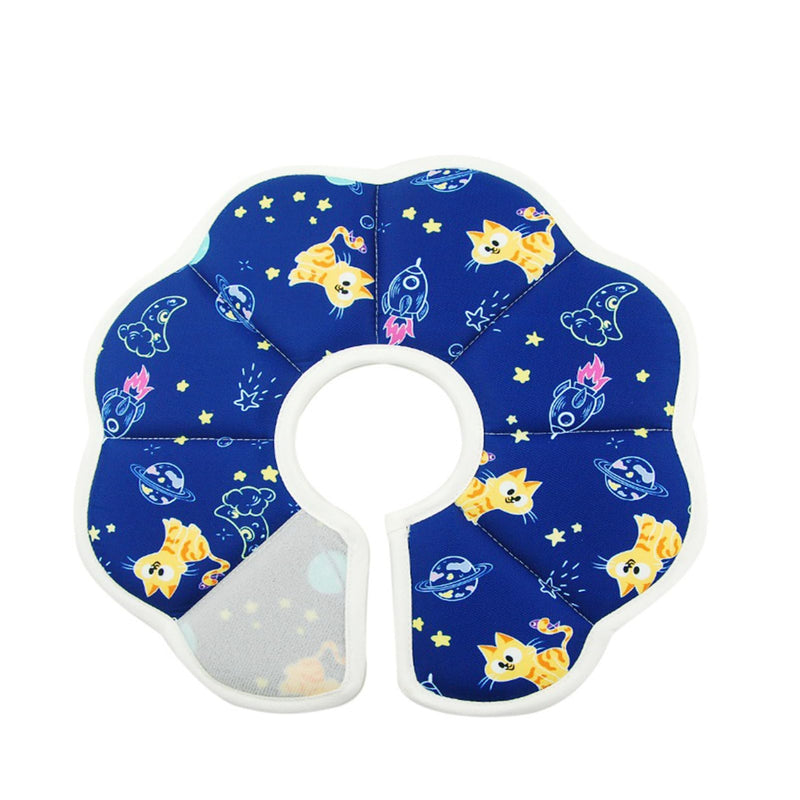 BAMY Cat Recovery Collars Waterproof Pet Cone Stop Licking After Surgery Kitten Elizabethan Collar for Cats Small Dogs (Blue, XS (Neck Circumference 4.3"-5.5")) Blue XS (Neck circumference 4.3"-5.5") - PawsPlanet Australia