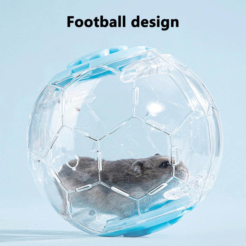 Hamster Ball - 6 Inch Dwarf Hamster Ball with Football Design, Exciting Hamster Toys for Your Small Pets (5.9in) 5.9in - PawsPlanet Australia