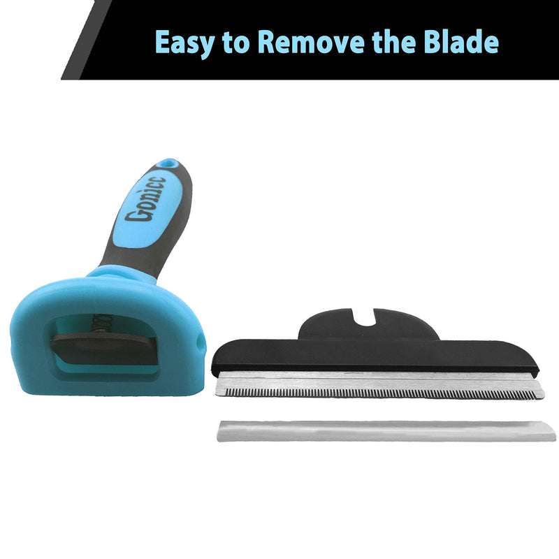 gonicc Dog & Cat Pets Nail Clippers and Grooming Brush. Nail Clippers with Safety Guard to Avoid Overcutting, Free Nail File. Dog Brush Effectively Reduces Shedding by Up to 95%. Professional Groomin - PawsPlanet Australia