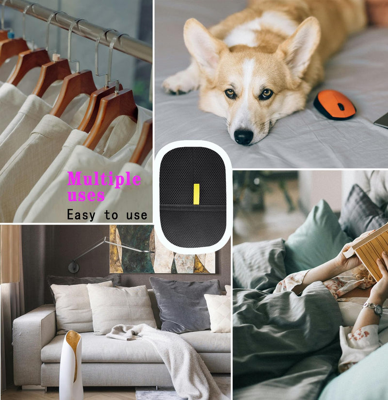 2PCS Pet Hair Removal Gloves，Reusable Static Dog & Cat Grooming Gloves, Upgraded Thickened Anti-Slip Grip for Clothes, Sofa, Car Seat, Couch, Carpet & Furniture - PawsPlanet Australia
