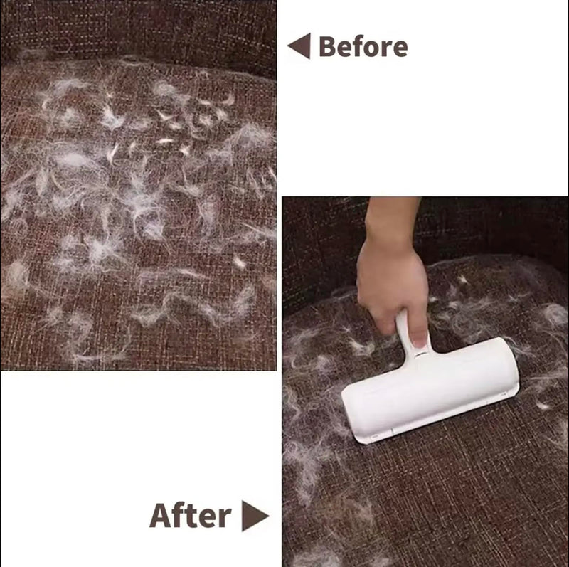 Self-Cleaning Dog Hair Remover Brush – Reusable Lint Roller for Dog and Cat Hair, Sofa Pet Hair Remover, Car Accessories, and Car Detailing Kit – Eco-Friendly and Durable Pet Hair Removal Tool - PawsPlanet Australia