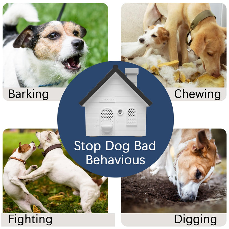 Anti Barking Device, Anti Barking Device for Dogs Indoor Outdoor, Dog Bark Deterrent Devices, Ultrasonic Dog Barking Control Devices with 4 Modes Up to 50 Ft, Bark Box, Dog Barking Silencer - PawsPlanet Australia