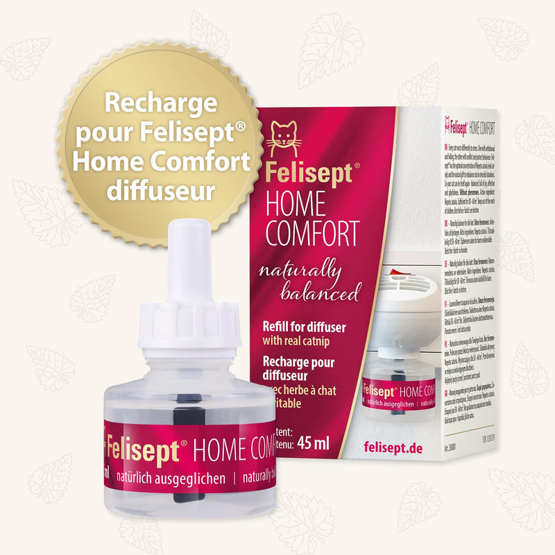 Felisept Home Comfort Diffuser Refill Bottle Enhances Well-being and Relaxation of Cats / 1 x 30ml (Pack of 2)