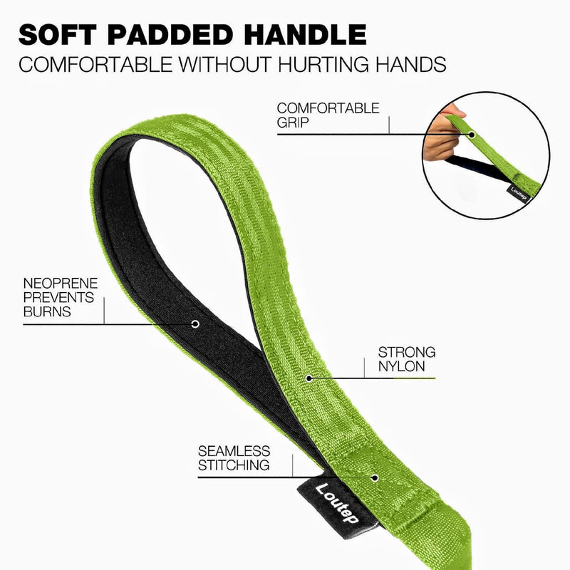 Dog Training Leash 15ft 20ft 30ft 50ft 100 feet - Extra Long Leash for Dogs with Padded Handle for Small Medium & Large Puppy Breed, Outdoor obedience, Agility Nylon Recall line Lead - PawsPlanet Australia