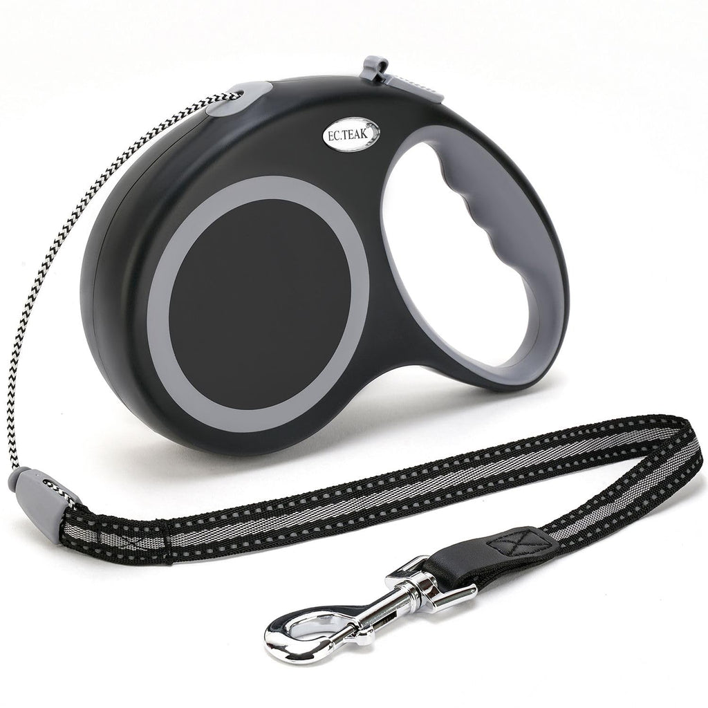 Retractable Dog Leash, 30 FT Dog Walking Leash for Medium Large Dogs up to 77 lbs, Heavy Duty No Tangle, Large 30 FT (30-77 lbs) Black