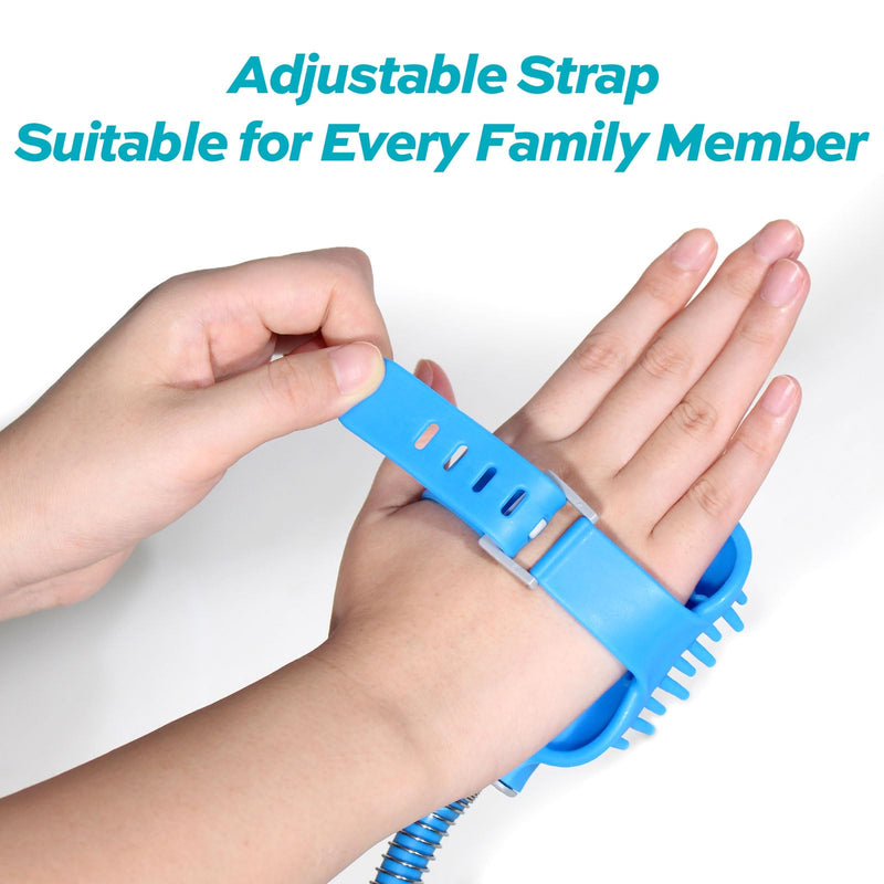 Fogatti Dog Shower Hose Attachment Grooming Sprayer with 7.2 FT Long Water Pipe and 2 quick-connect set connectors, Compatible with Indoor Shower or Outdoor Garden Hose, Ideal for Dog and Cat Grooming - PawsPlanet Australia