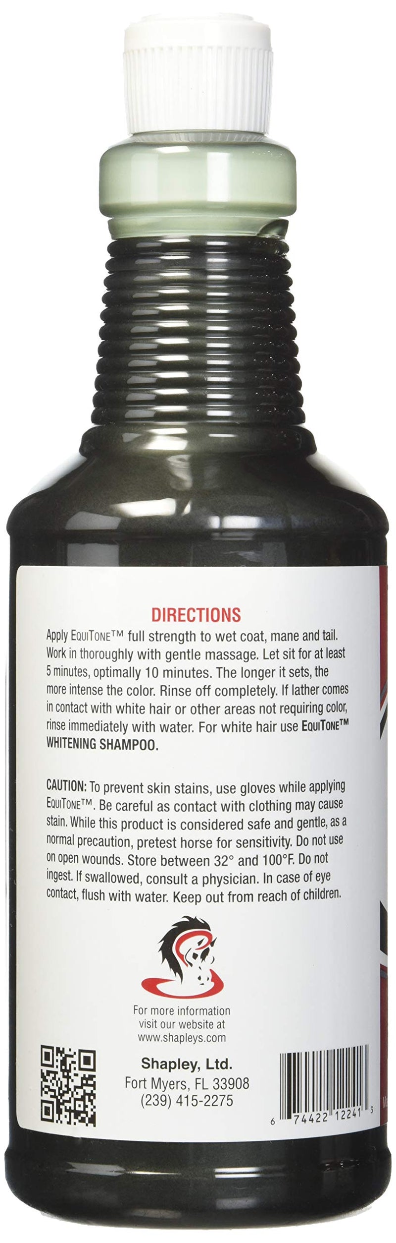 Shapley's ET-B 32 OZ DS 32 oz. Color Enhancing Shampoo, Black