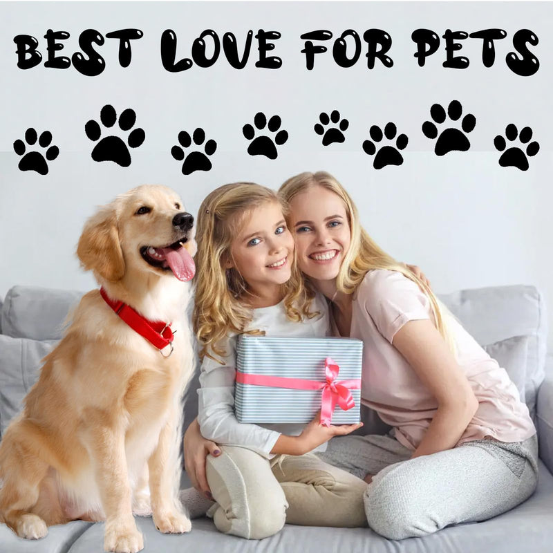 Dog Paw Portector XXL, Anti-Slip for Senior Dogs, Traction Control Paw Stickers for Old Dogs with Strong Traction, Keeps Dogs from Slipping On Hardwood Floors, Hot Pavement 5Sets20Pcs (XXL) XXL-2.5''×2.8'' - PawsPlanet Australia