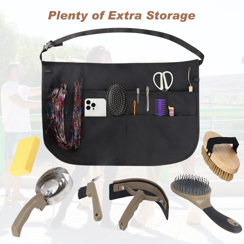 Horse Braiding Kit for Party Styling, Complete Horse Grooming Set – Essential Supplies for Dressing Up Your Horse for Events and Celebrations. - PawsPlanet Australia