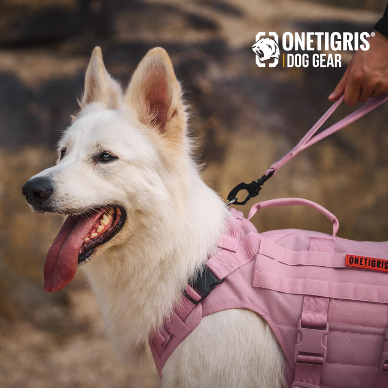 OneTigris Short Traffic Dog Leash for Small Medium Large Dogs(Pink,S) S Pink - PawsPlanet Australia
