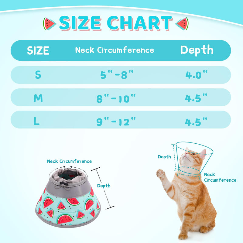 Cat Cone Collar Soft to Stop Licking