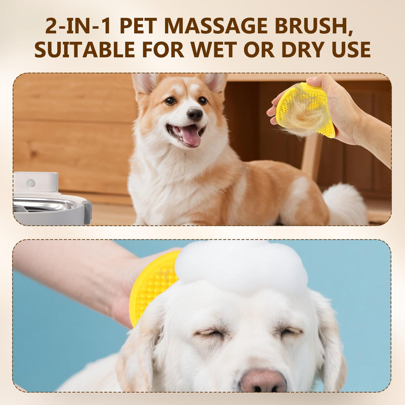 Cat Comb, Cat Grooming Brush, Self-Cleaning Flea Comb, Multi-Functional Pet Comb,Suitable for Pet Massage, Cleaning And Hair Removal - PawsPlanet Australia