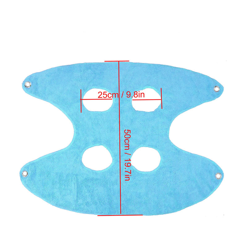 Dog Grooming Hammock, Multifunctional Dog Nail Clipping Harness for Washing for Bathing(S Code, Blue) - PawsPlanet Australia