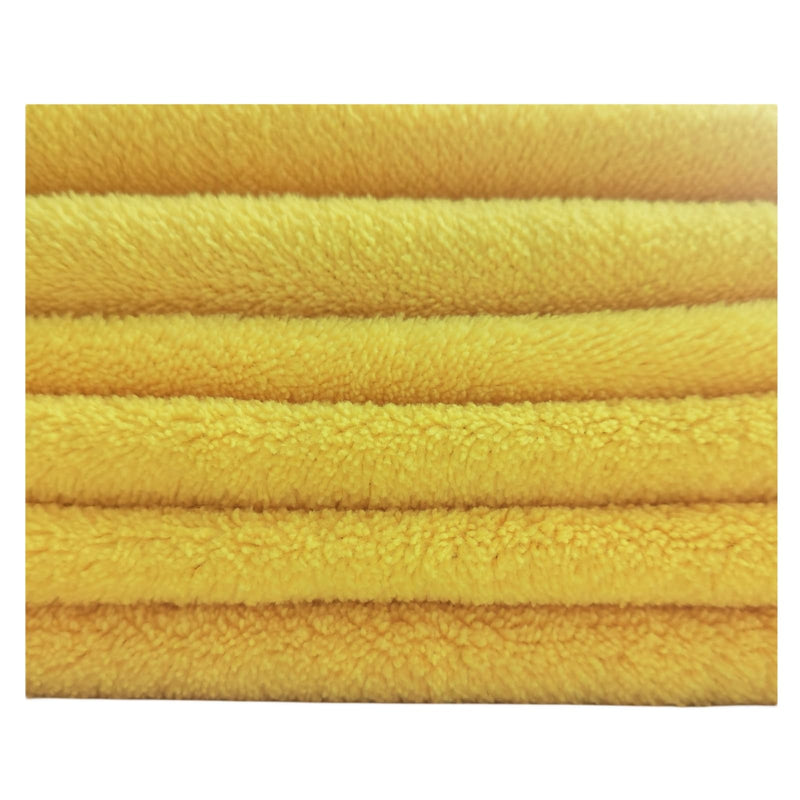 Microfiber Dog Towels- Super Absorbent Fast Drying Towels for Dogs Cats Yellow & Grey(M 19.69 * 39.37 in) M 19.69*39.37 in - PawsPlanet Australia