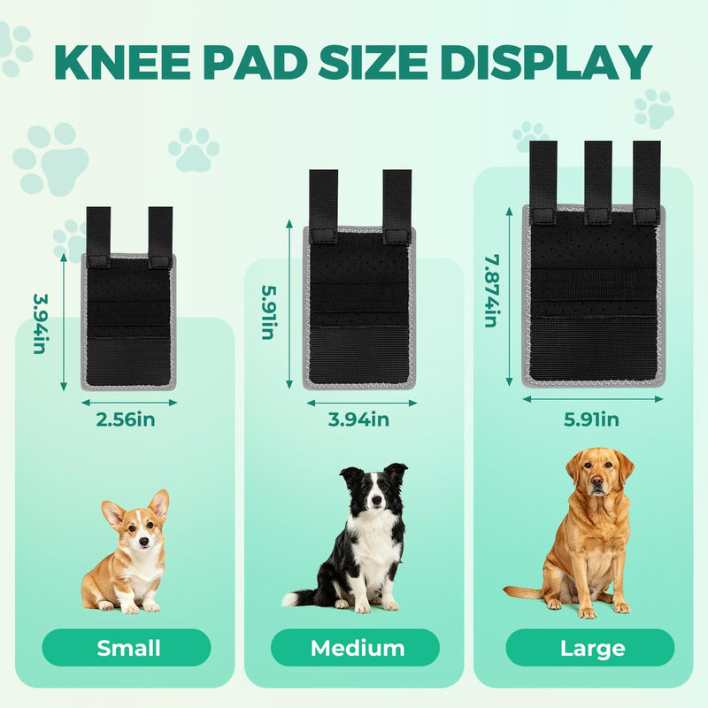 OHCOZZY Dog Front Leg Brace 2Packs with 3Metal Splints, Leg Splint Provides Wrist Carpal Support and Against Lick, Leg Wrap Protector for Wound Injury and Sprain Healing,M Black M