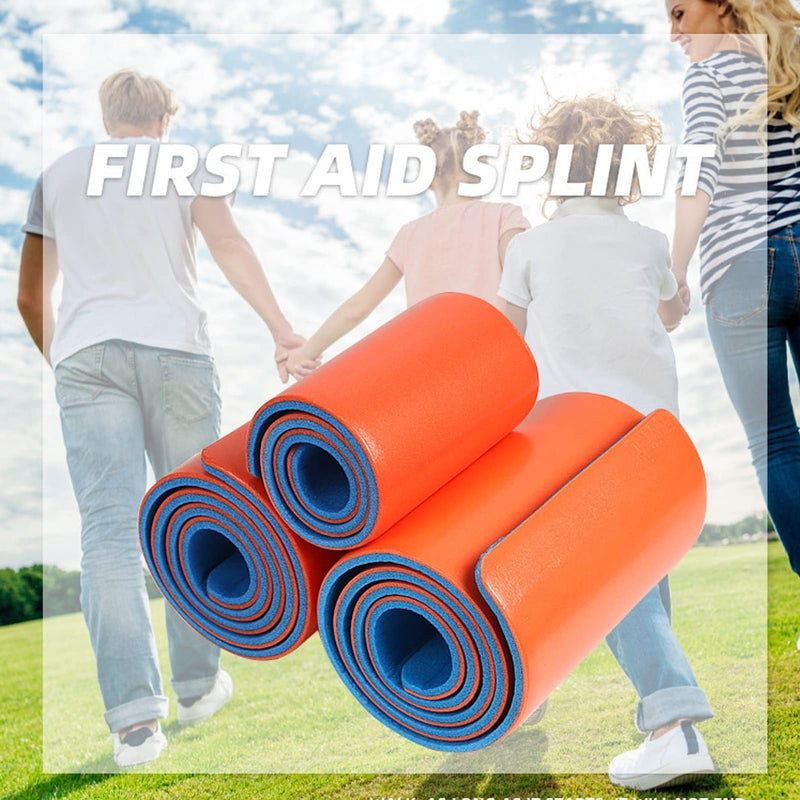 First Aid Splint, Rolled Splint Universal Aluminum Splint Dog Splint Emergency Splint Brace Support Splint for Arm Leg Broken Bones Fracture(11 * 92cm)