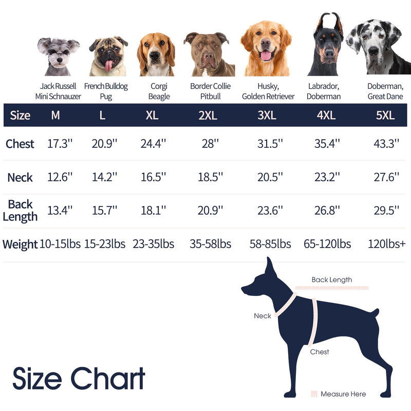 IECOii Big Dog Sweater,XXXXL Dog Sweaters for Extra Large Dogs,Cold Weather Winter Coat for Large Size Dogs,Warm Fall Dog Clothes for Large Dogs Knitwear,Doberman,Great Dane Sweater,DarkGrey-4XL XXXX-Large(Chest:35.4 in) Grey - PawsPlanet Australia
