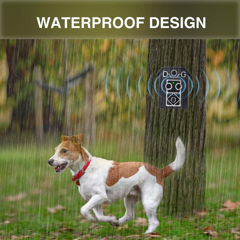Anti Barking Device, 3 Adjustable Frequency Ultrasonic Dog Barking Deterrent Devices Pet Gentle Anti Barking Device Sonic Bark Control Device Stop Dog Barking Device Indoor Outdoor for Dogs Anti Bark Black-XT006