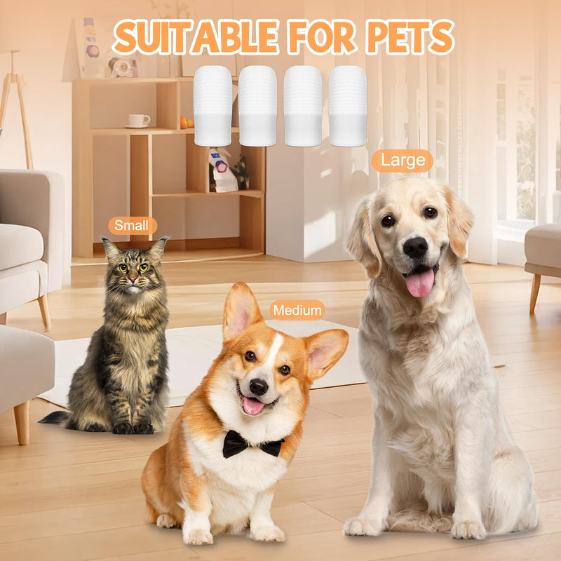 40-piece dog toothbrush set, reusable finger brush for dogs, pet finger toothbrush, dog dental care, tartar remover for dogs, cat teeth cleaning, anti-plaque pet toothbrush