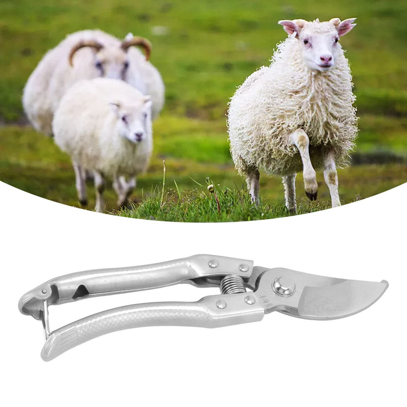 Goat Hoof Trimmers, Stainless Steel Shears for Sheep and Cow Trotters, Multifunctional Animal Nail Trimming and Repair Tool for Farmers, Ranchers, Veterinarians