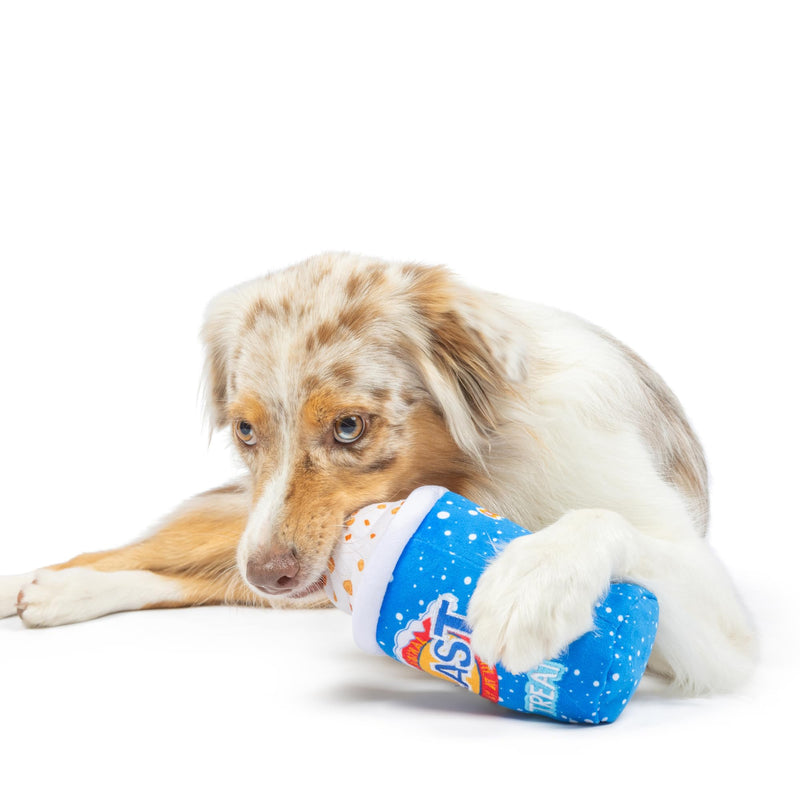 Huxley & Kent for Dogs | Arctic Blast Treat (Small) | Funny Dog Toy | Power Plush Dog Toy with Squeaker | Dog Gift | Fun, Durable | H&K Squeaky Dog Toy Small - PawsPlanet Australia