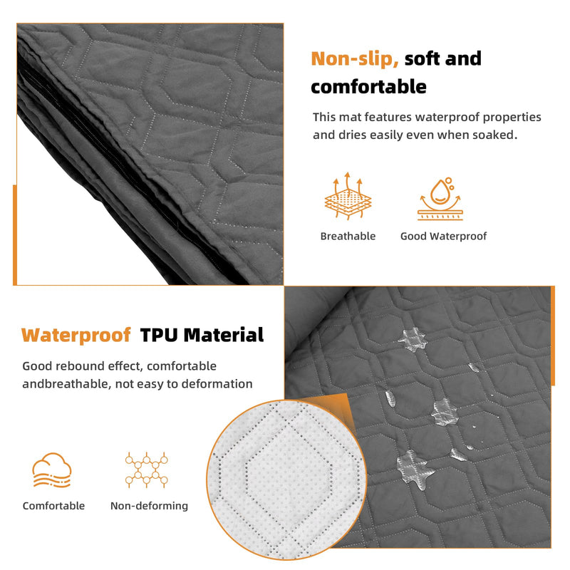 Hair-Resistant Dog Couch Bed Covers Removable Pet Sofa Bed Machine Washable Scratch-Resistant Waterproof Non-Slip Easy-Clean Dog Couch Cover - All Seasons Universal - PawsPlanet Australia