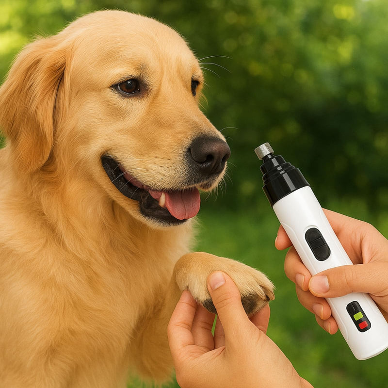2026 Upgrade Silent Groom Pro Nail Grinder, New Silent Groom Pro for Pets, Rechargeable USB Charging Pet Nail Grinders, Electric Pet Nail Clippers, Pet Paws Grooming Smoothing Tool, - PawsPlanet Australia