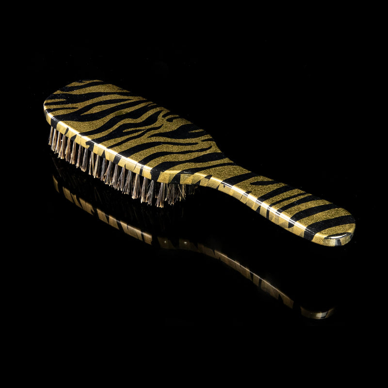 Torino Pro Wave Brush #262-7 Row Medium bristles Shower brush -100% Pure Boar Bristles - Great Workhorse for laying down your 360 Waves - PawsPlanet Australia