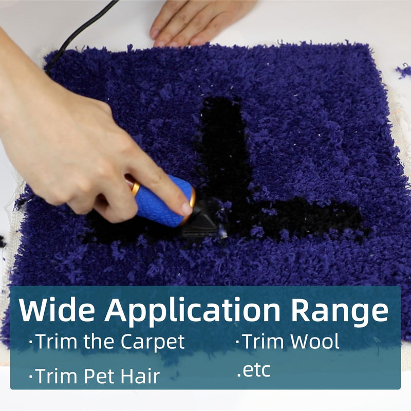Transparia Tufting Trimmer Replacement Blades, Rug Trimmer Common Use Clipper Blade, for Tufting Clippers, Carpet Clippers, Tufted Accessories (Unadjustable) Unadjustable - PawsPlanet Australia