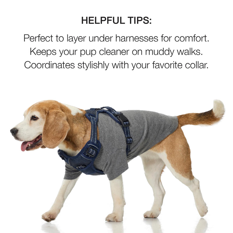 Toby II - The Perfect Tee, 3 Pack Short Sleeve Pet T-Shirt 100% Organic Cotton Tees Clothes for Small, Medium, Large Dogs, Sage Camo, Small (10-25 lbs) Small (10-25 lbs) - PawsPlanet Australia