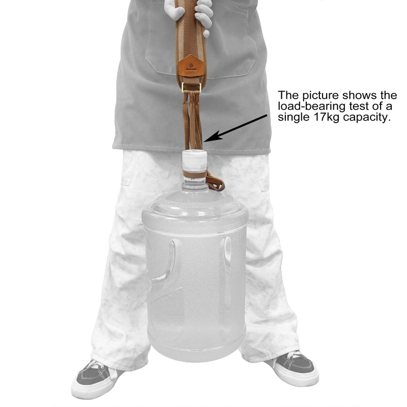WAYNE'S DOG Canvas Duck Game Carrier - 12 Drops, Slip Noose - Bird Tote, Waterfowl & Goose Hanger, Duck Carrier Lanyard (Brown) Brown - PawsPlanet Australia