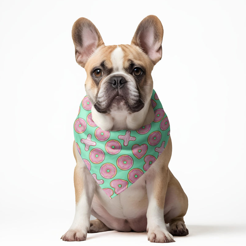 W Brings XL Bandana for Dogs | These Stunning Gorgeous Design Dog Bandana Scarf are Perfect Styling Accessory for Dogs Large, Medium & Small. (X-Large, XOXO) X-Large - PawsPlanet Australia