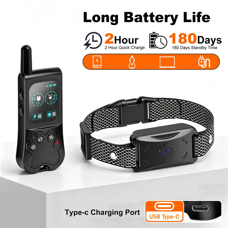 Wireless Dog Fence for One Dog Comes with Electric Collar 3 Warning Modes and Adjustable Range