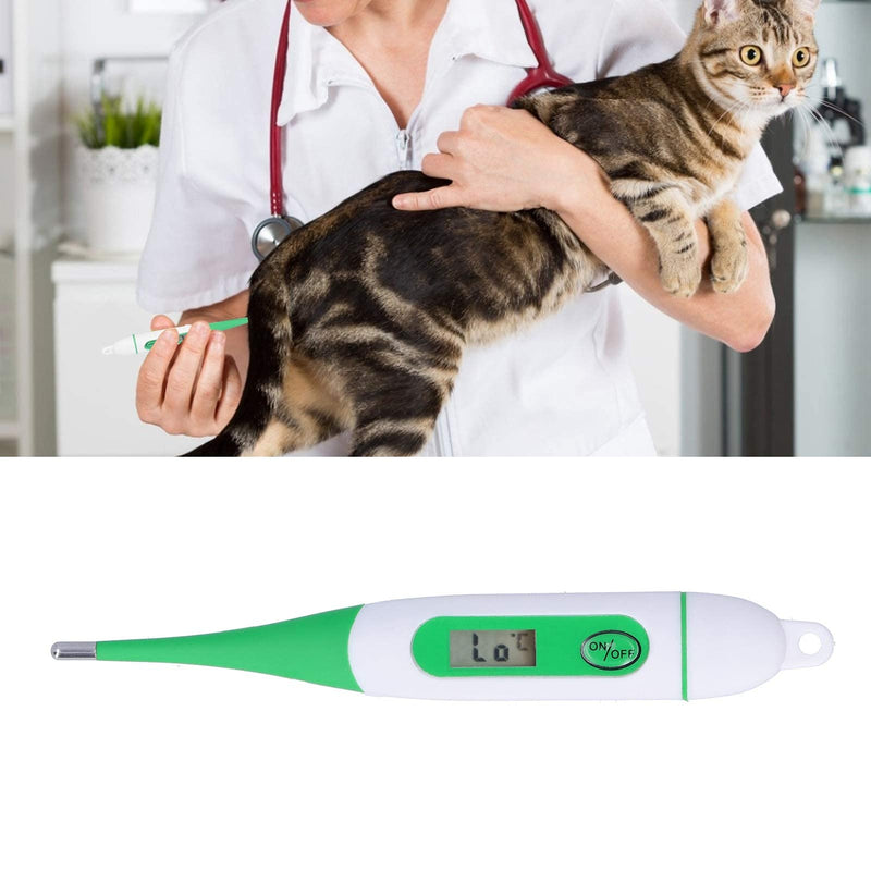 Ejoyous Pet Fever Thermometer, Digital Fever Thermometer for Horses, Cattle, Pet Thermometer, Waterproof Animal Thermometer with LCD Screen for Pigs, Sheep, Cattle, Dogs, Cats