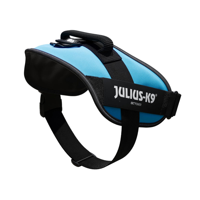 Julius-K9, 16IDC-AM-2, IDC Powerharness, Dog Harness, Size: 2, Aquamarine - PawsPlanet Australia