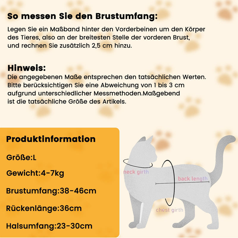 Cat Surgery Recovery Suit, Cat Body After Surgery, Anti-Leaking Cat Bodysuit, Castration Pet Medical Surgical Shirt, Surgery Recovery Suits, for Sterilisation, Weaning & Hau