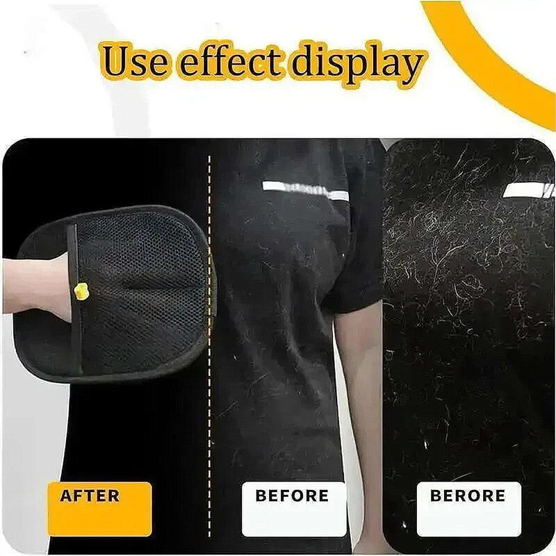 3 Pcs Pet Hair Removal Gloves Brush, Reusable Cat Dog Electrostatic Hair Remover Grooming Glove Tool - PawsPlanet Australia