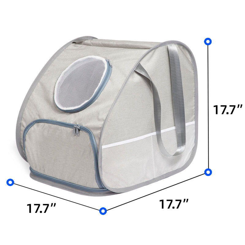 Collapsible Portable Cat Litter Box Standard for Travel Light Weight Leak-Proof?Sturdy?Prevent Litter Scatter Design Easy to Clean?Portable Cat Playpen?Collapsible Travel Puppy Carrier - PawsPlanet Australia