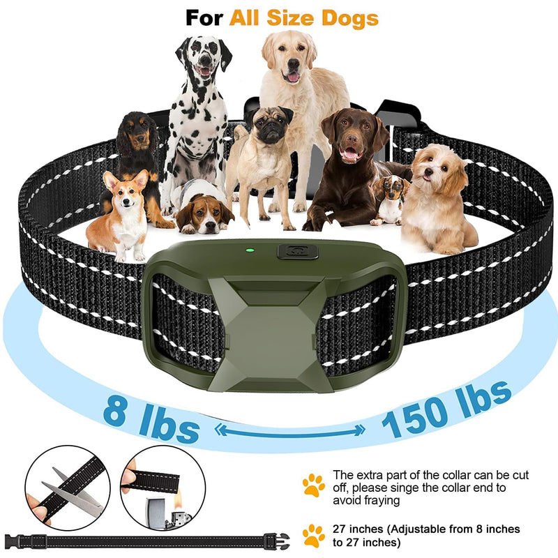 Dogs Training Collar 1968FT Dog Training Collar with Remote, IP67 Waterproof Rechargeable Collar with 4 Training Modes (Beep&Vibration but Fully Safe for Pets) for Small Medium Large Dogs - PawsPlanet Australia