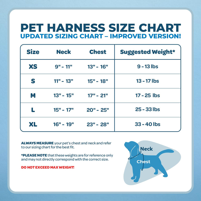 Best Pet Supplies Voyager Adjustable Dog Vest Harness Breathable No Pull Harness for Small, Medium, Large Dogs, Heavy Duty Harness for Walking, Jogging, Easy Step-in, Reflective Stripes - (Red), M Harness (Red) M (Chest: 17 - 21") - PawsPlanet Australia