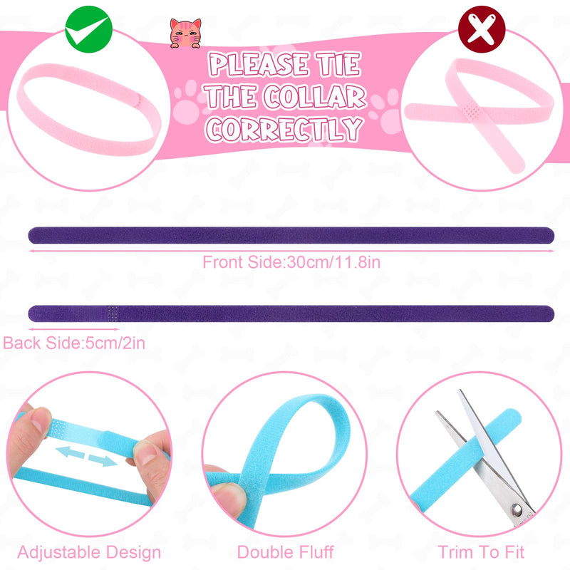 36Pcs Dog Collar and Leash Set, Puppy Collar and Leash Set Quick Release Buckle Adjustable Paw Print Puppy Collar Soft Nylon Pet Collar for Puppy Small Dogs Walking Training - PawsPlanet Australia