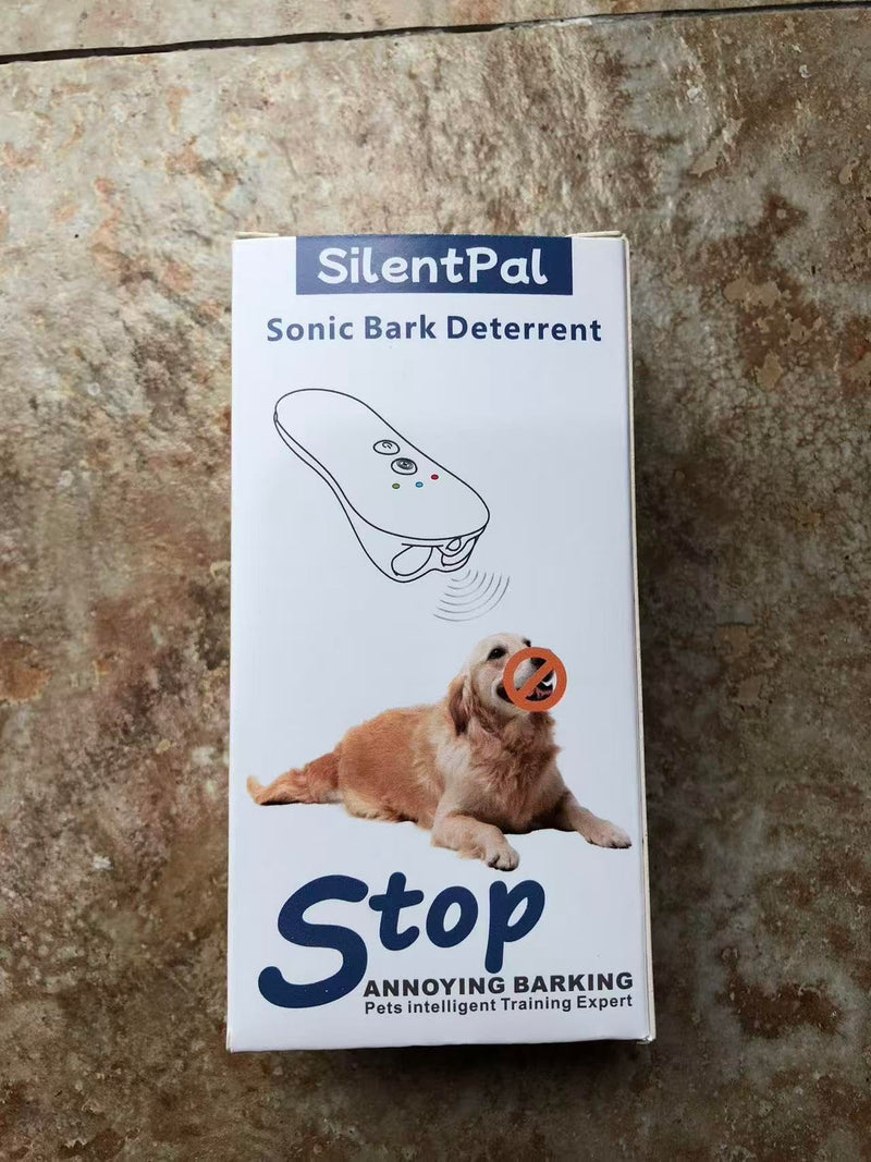 Dog Bark Deterrent Device,Ultrasonic Anti-Barking Devices with Sonic Emitters,Up to 15Ft Long Range & Rechargeable Bark Control,Safe for Dogs Training,Indoor & Outdoor(Black) Black - PawsPlanet Australia