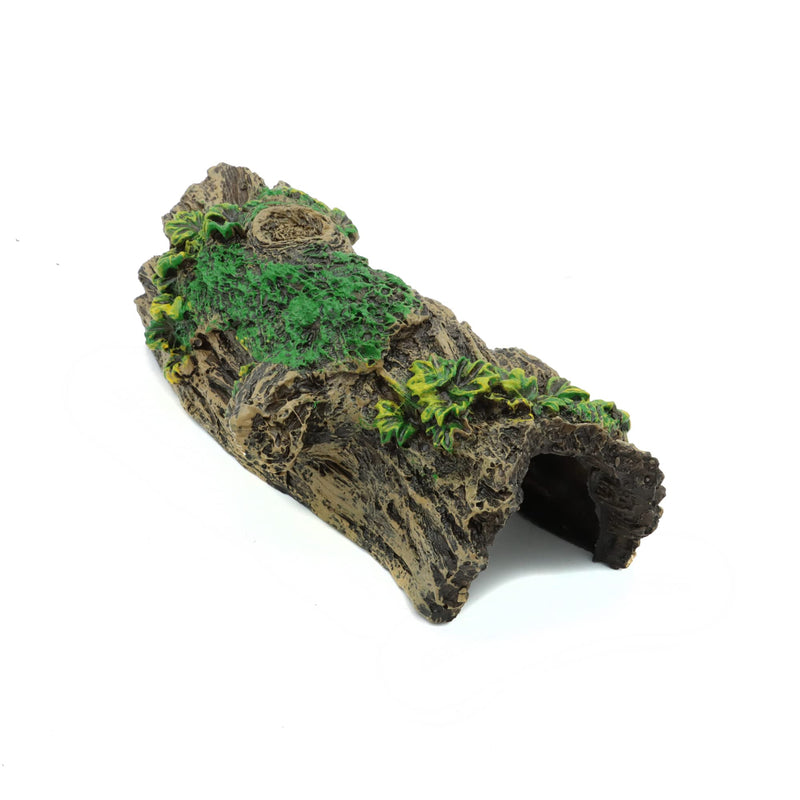 JIH Aquarium Decorations Resin Hollow Tree Trunk Ornament, Bettas House Cave Wood House Decor for Fish Tank (HS-SP207) - PawsPlanet Australia