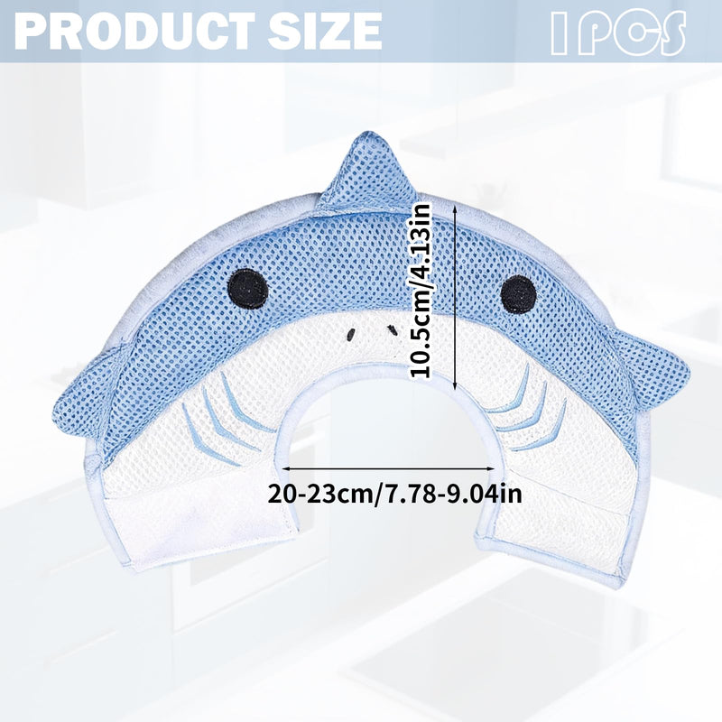 Cat Cone Collar Soft,Cute Dolphin Soft Cone for Cats,Kitty Donut Collar,Kitty Recovery Colla r - Soft, Adjustable, Breathable, Lightweight Cone to Stop Licking - After Surgery