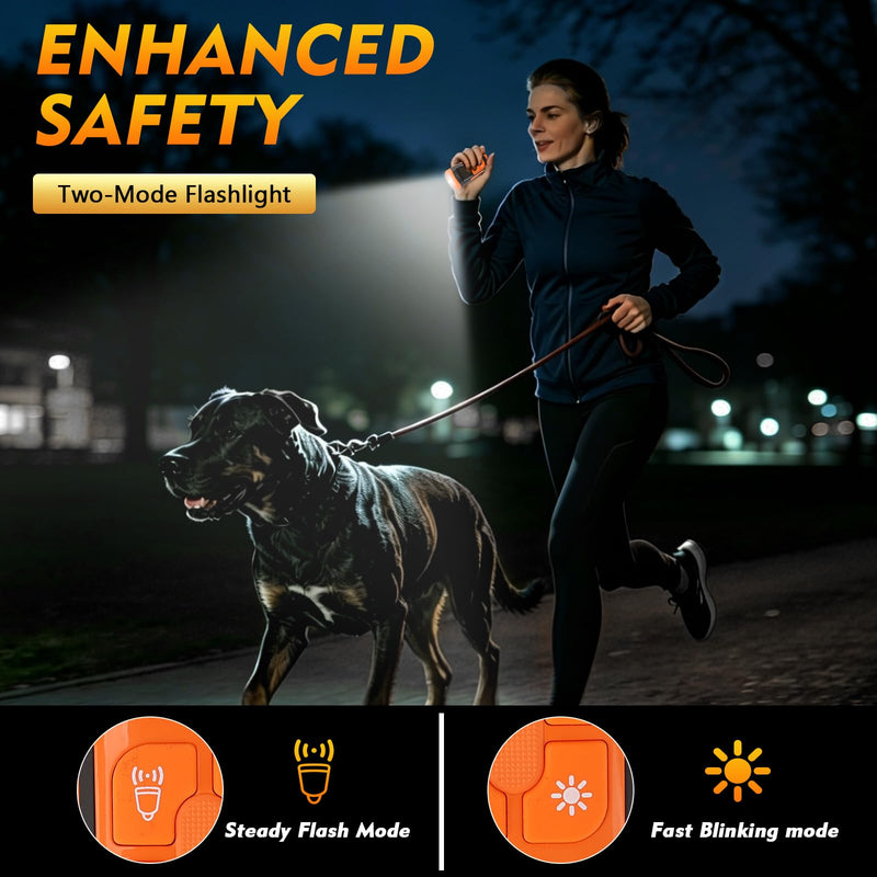 ETACCU Dog Bark Deterrent Devices, Anti Barking Device for Dogs Ultrasonic Bark Stopper Portable Dog,4 Training Modes 23 FT Range Barks for Dogs