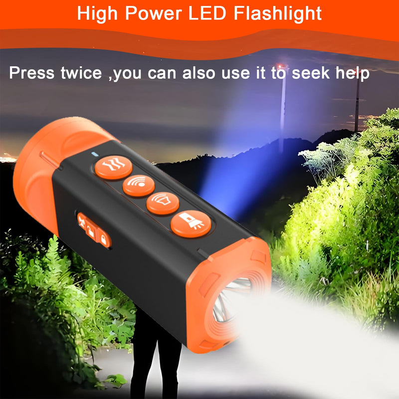 Anti Barking Device for Dogs,Rechargeable Dog Bark Deterrent Device,Barks No More Dog Training Device in 35 FT Indoor Outdoor,Barking Silencer with 4 Ultrasonic Emission Ports and Flashlight - PawsPlanet Australia